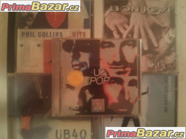 Prodám orig CD: U2, UB40, Bon Jovi, Phil Collins, Simly  Red