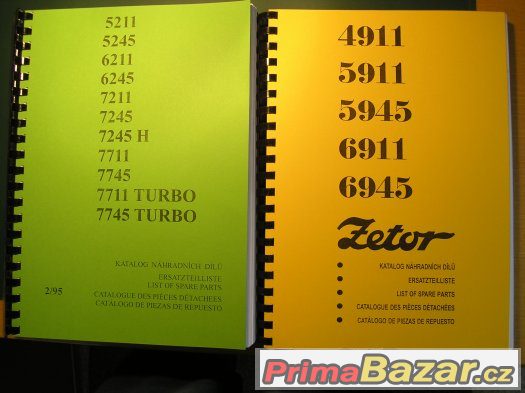 TECHNICKÁ DOKUMENTACE PRO TRAKTORY ZETOR. – fotografie 4