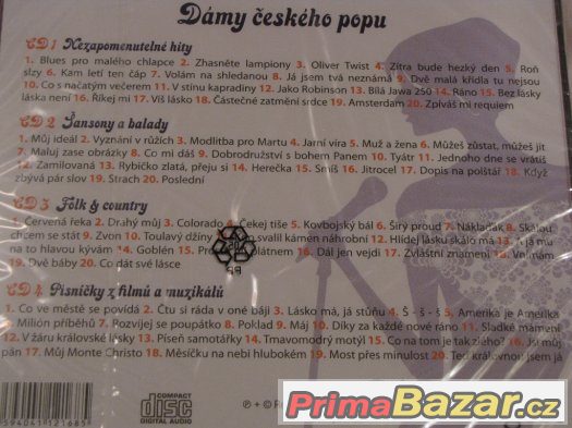 Dámy českého popu set 4CD