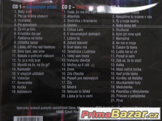 3 CD Největší slovenské hity