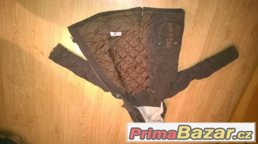 Dívčí prošívaný zimní kabátek Dívčí prošívaný zimní kabátek