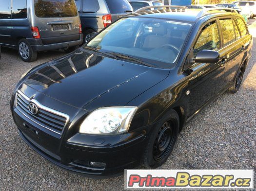Toyota Avensis 2.0 D4D top stav Nové rozvody Toyota Avensis 2.0 D4D top stav Nové rozvody