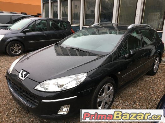 Peugeot 407 3.0i v6 155kw SW maxi výbava. Top Audio JBL