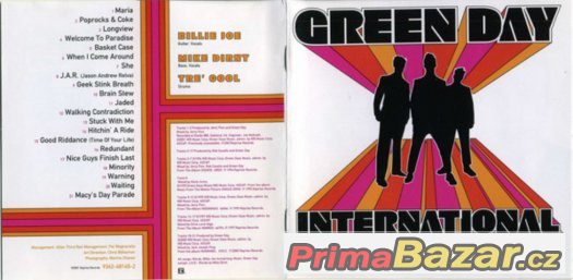 Prodám CD - Green Day - International Superhits Prodám CD - Green Day - International Superhits