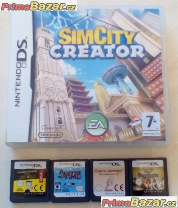 Nintendo DS 5x hra --- Simcity Creator ...