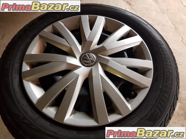 sada plechové disky VW s polkici VW 5Q0601027H 5x112 6jx16 et48