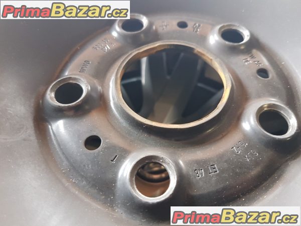 sada plechové disky VW s polkici VW 5Q0601027H 5x112 6jx16 et48