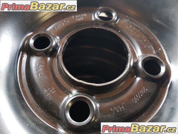 nové Plechove disky VW 1S060027 4x100 5jx14 et35 stred 57.1