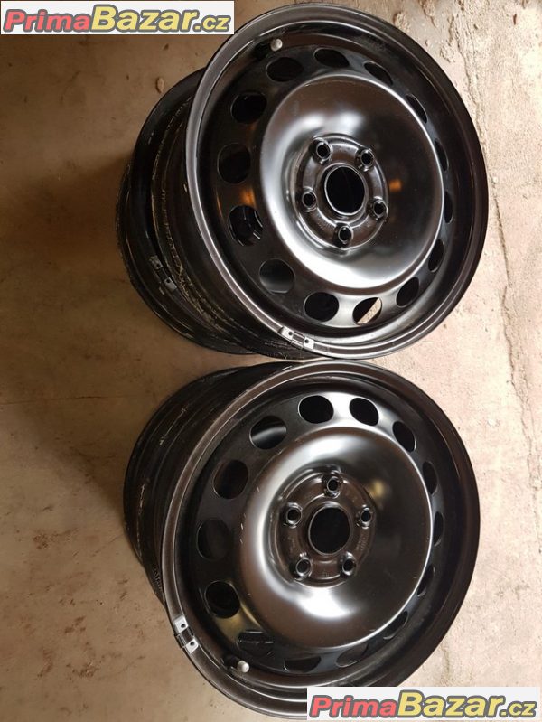 zánovní Plechove disky VW Audi 8P0601027 5x112 6jx16 et50 stred 57.1