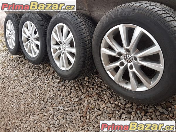 zánovní sada alu kola Karakum VW Audi 7P6601025C dot2015 5x130 8jx18 et53