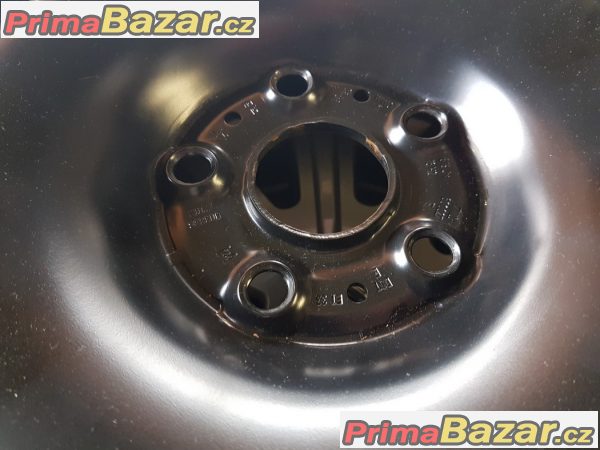 zánovní sada VW Plechove disky s poklicema 7N0601027E 5x112 6.5jx16