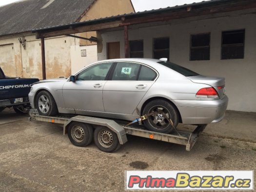 Náhradní díly BMW E65 740d, 730d, 745i