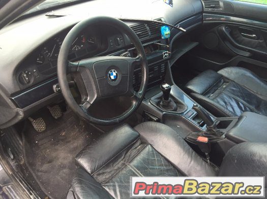 Interier BMW E39 kombi