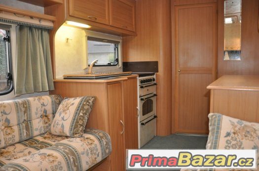 karavan ELDDIS Hurricane XL - 2-3 os., nádherný stav-PRODÁNO – fotografie 4