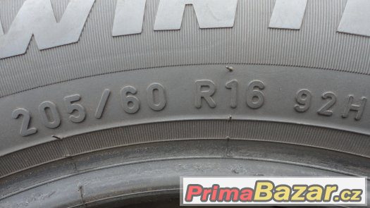 2x zimní pneumatiky Formula 205/60/R16 92H