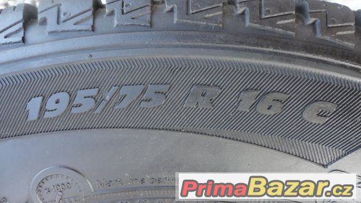 2x zimní pneumatiky Matador 195/75/R16 C zátěžové