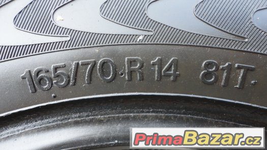 2x zimní pneumatiky Vredestein 165/70/R14 81T