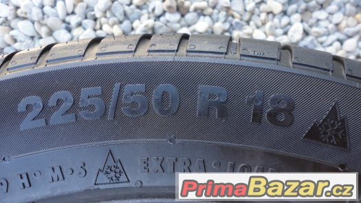 4x zimní pneumatiky Continental 225/50/R18