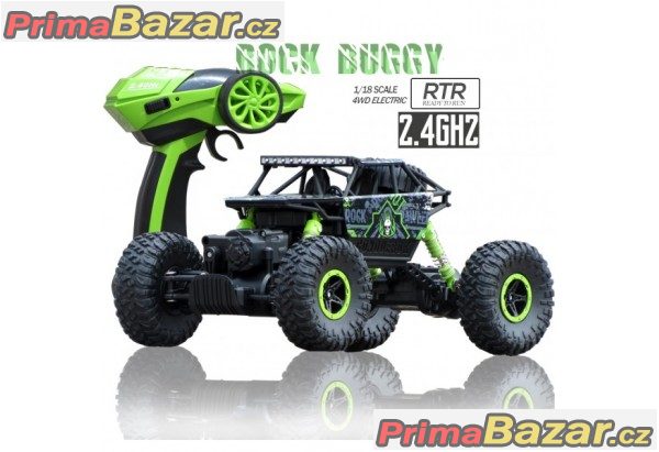 RC buggy ROCK CRAWLER Reely 1:18 ZELENÁ