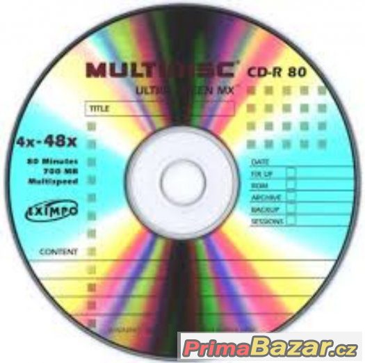 CD-R, 700Mb / 80min 48x