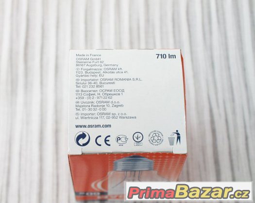 Žárovky klasické závit E27 60 W výrobce OSRAM