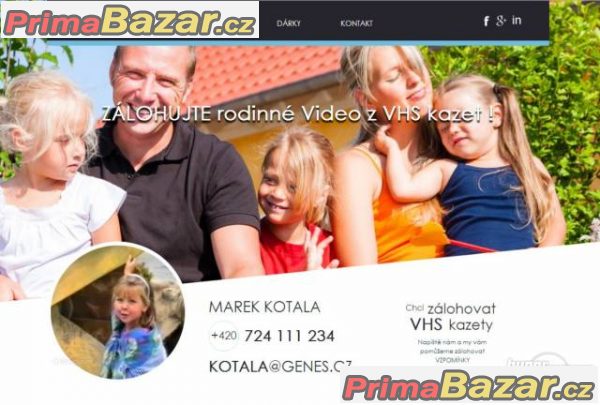 Převod VHS na DVD Převod VHS na DVD