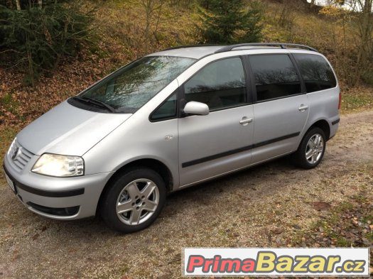 Volkswagen Sharan 1,9 TDi 85kW 4x4, 4-motion plus zimní kola