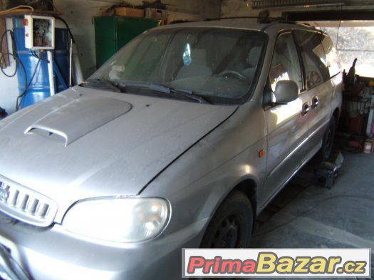 Kia Carnival 2,9 TDI,r.v.2001,STK 11/2017, 7mist