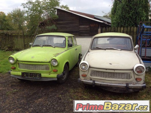 Prodám 5x Trabant dle foto, jeden i s TP