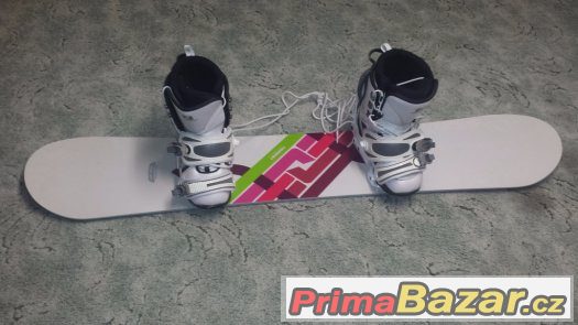 Dámský snowboard komplet