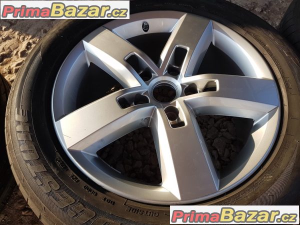 Zanovní sada alu kol VW Audi Q7 7p6601025d 5x130 8.5jx19 et59