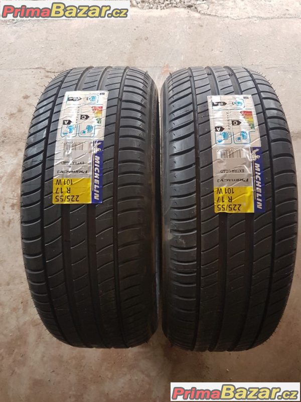2x nova pneu Michelin primacy 3 letni  225/55 r17 101w 13