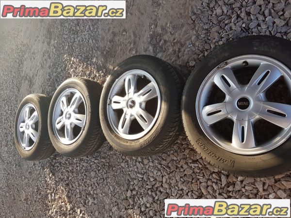 sada alu kola Mini Cooper 67663296 7 4x100 5.5jx15 is45