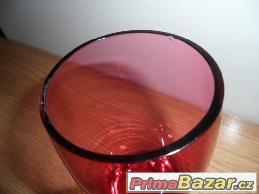 Růžové skleničky 2 dl (sada 6 ks)