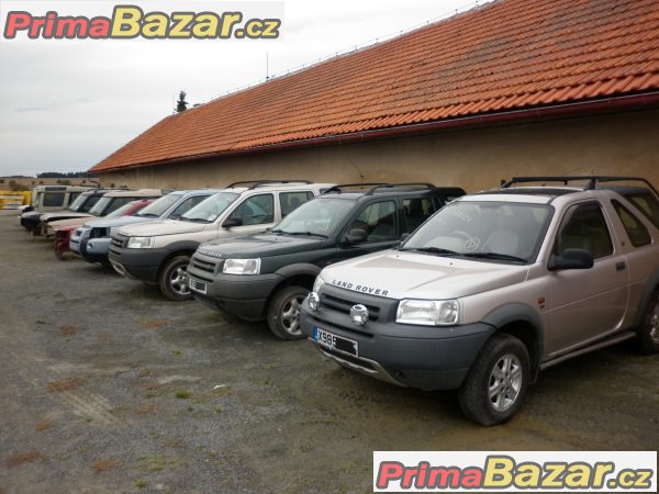 Land rover freelander 1998-2002012. Díly..