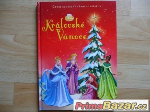 Knížka Disney Princezny Královské vánoce