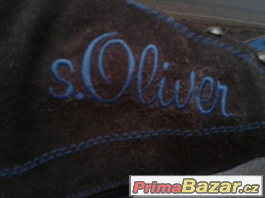 detske zimni kozacky zn.33 zn.OLIVER,s koziskem,na zip,levne – fotografie 4