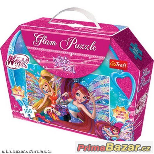 Puzzle GLAM třpytivé - Winx Magické víly