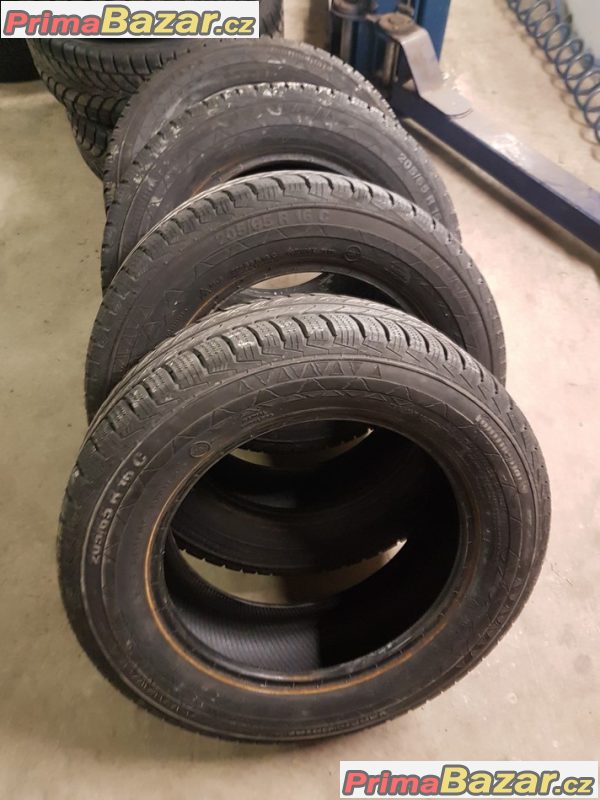 4xpneu zátěžové Continental Vanco 2 205/65 r16C 107/105t