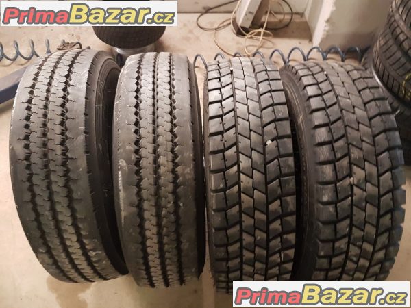 sada 4xpneu Firestone FD600 a Lasa LS r 3100 225/75 r17.5