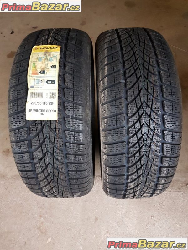 2xnové pneu Dunlop sp sport 4d 225/55 r16 95h 13