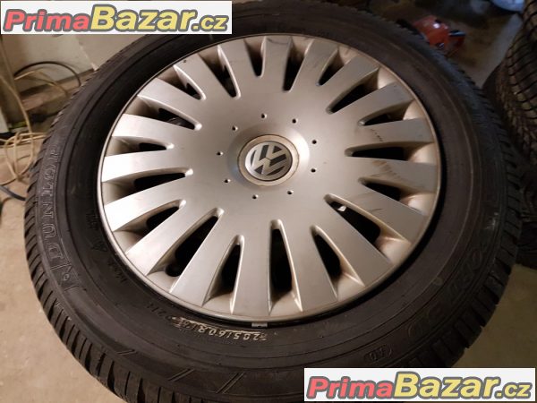 sada plechove disky VW Audi 1J0601027 3xpoklice 5x100 6.5jx16 et42