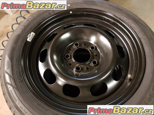 nová sada plechové disky s nové pneu BMW 6787929 5x120 6.5jx16 is33