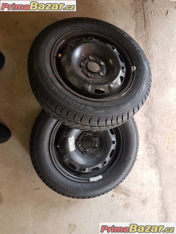 2xPlechove disky Škoda VW 5x100 5jx14 et35