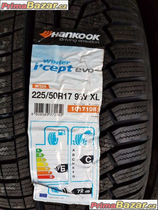 2xpneu nové Hankook i Cept Evo 2 dot3215 225/50 r17