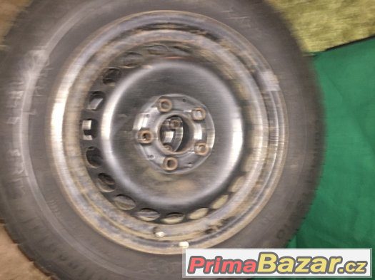 Prodám 4xplech disk 6Jx15 ET44, 5x112, 195/65 R15 91T Prodám 4xplech disk 6Jx15 ET44, 5x112, 195/65 R15 91T