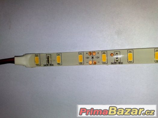 LED pásky SMD 5730 14,4W/m IP 65 teplá bílá - VÝKON +KVALITA