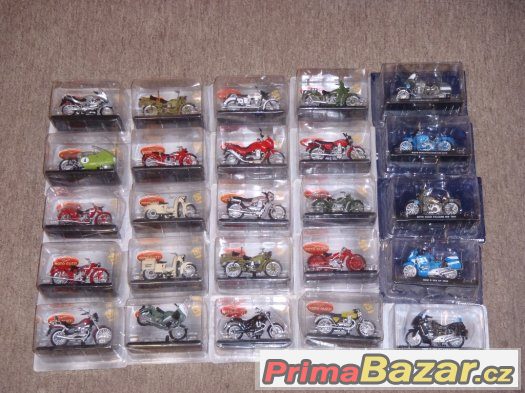 modely motocyklů 1:24 - 1:12 modely motocyklů 1:24 - 1:12