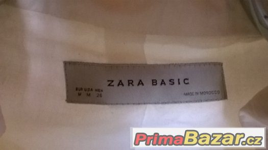 ZARA bílá bunda