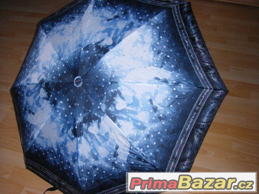 deštník dámský-modrý
